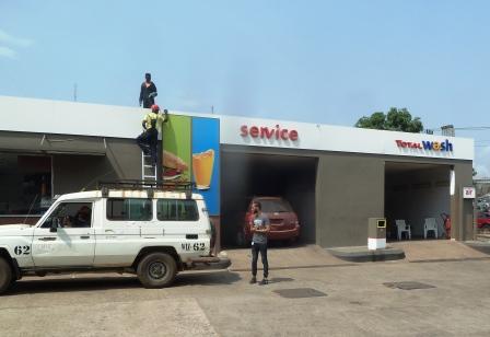 Renewable Energy for Total filling stations Liberia
